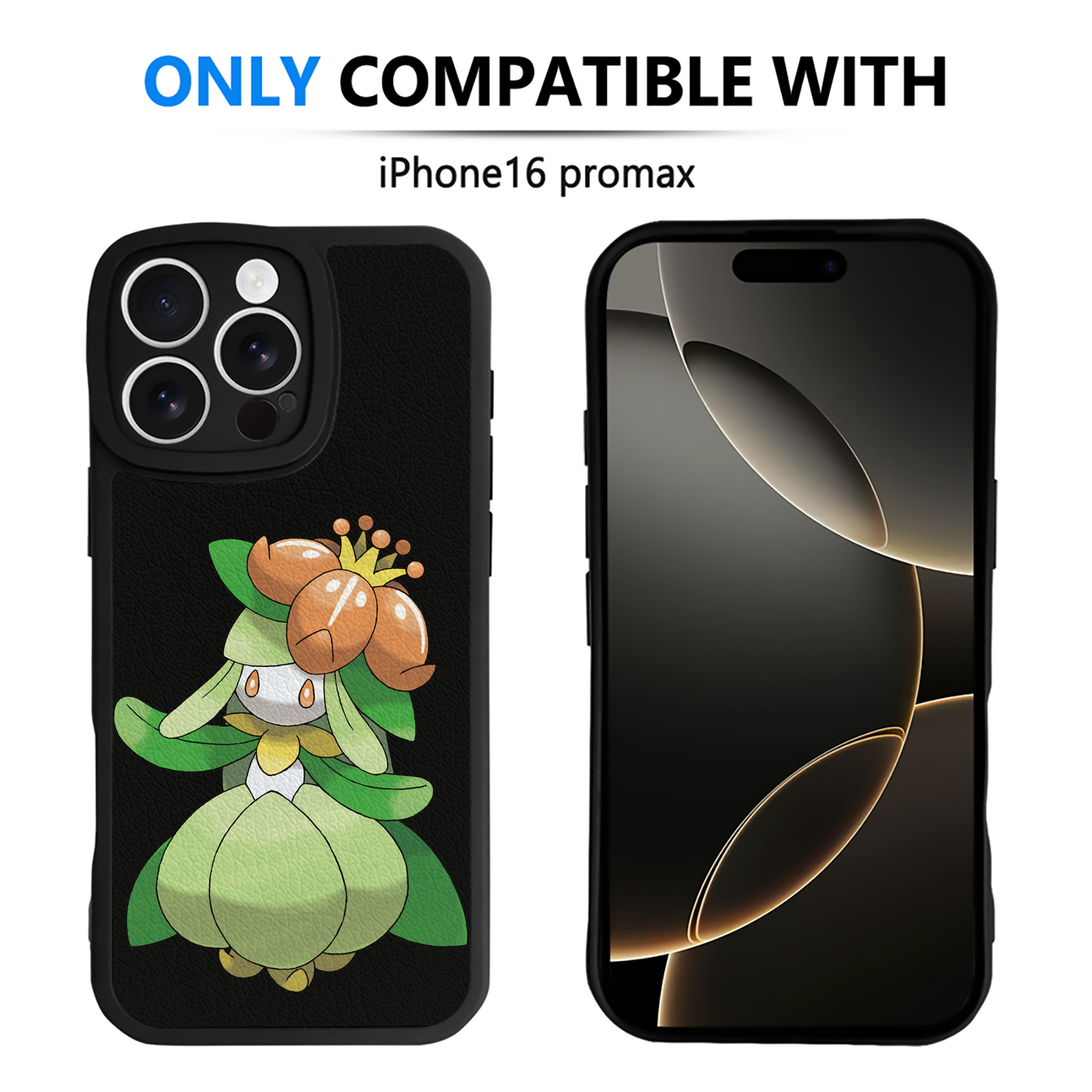 （画像用） ポケットモンスター Pokémon 【iPhone 16シリーズ対応】シリコンスマホケース（レザー調） 材質：シリコン